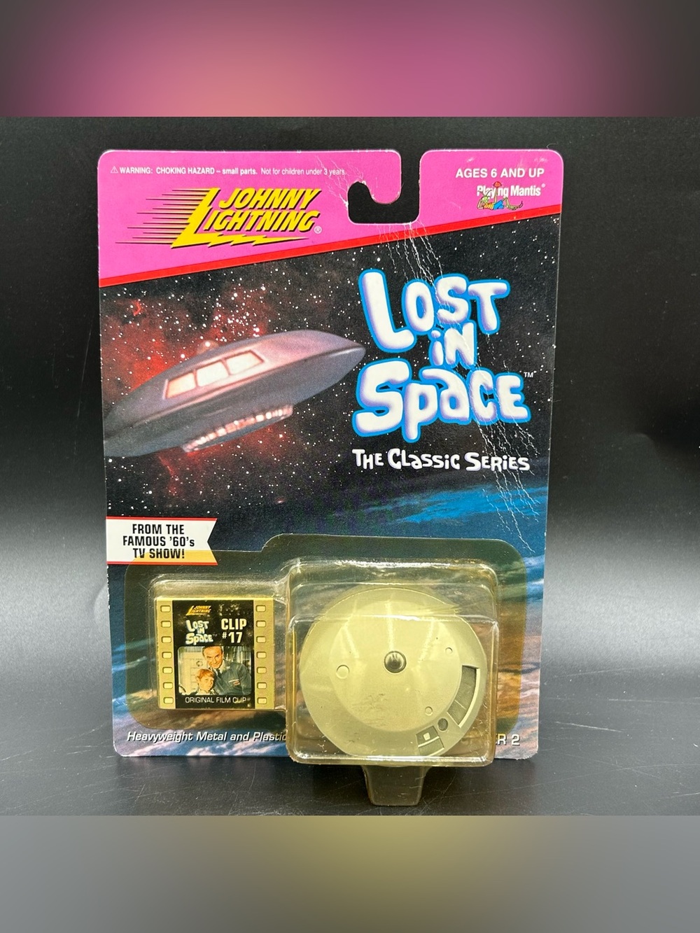 1998 Johnny Lightning Lost In Space Jupiter 2 Diecast Film Clip #17 Sealed